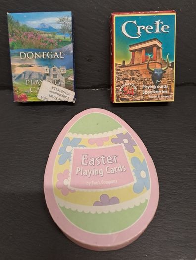 3 packs of Playing cards postage cost incl