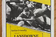 Very Rare 1991 Young Munster v Lansdowne - Senior Friendly Programme