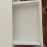 White Vikhammer side/bedside table/lockers Image 2