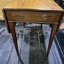 Antique George III Mahogany Pembroke Table (c. 1790) - Brass Castors Image 8