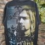 Vintage Kurt Cobain Resurrection Edition  1990s  Single Stitch T-shirt  Front and Back Print Image 10