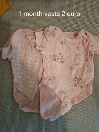 baby items and clothing