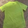 Under Armour Boy's  yellow neon top size M age 8-9 128-137 cm Free post Image 4