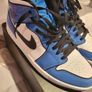 Jordan 1s Signal Blue/White/Black 10.5UK Image 8
