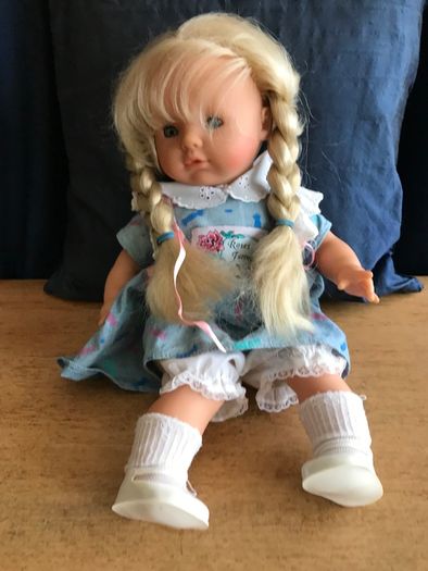 Pre-loved dressed soft body doll