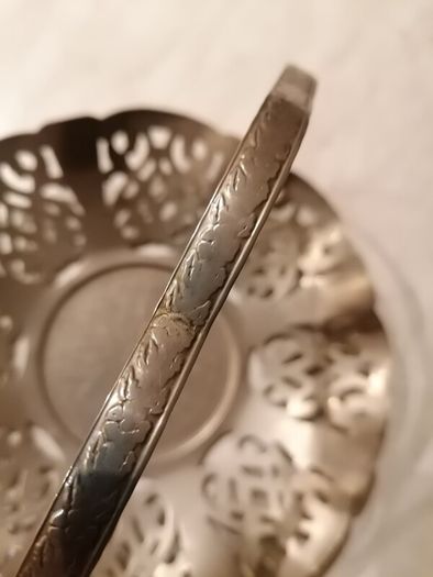 Vintage Lovelace Basket