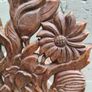 Decorative Wood Carved Wall Plaque Image 2