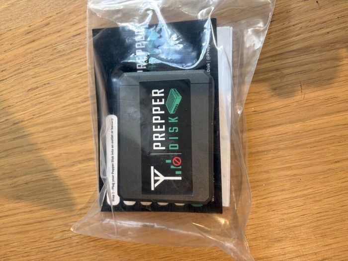 Prepper Disk 512GB Offline WiFi Library, Working