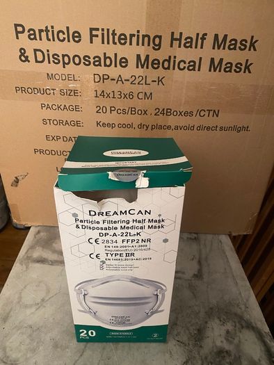 40 ffp2 dust masks for building