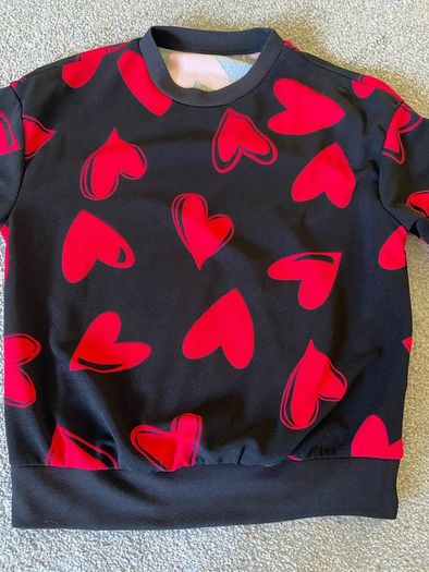 Heart Jumper size 8