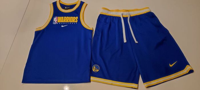 Nike Golden State Warriors NBA Basketball Kit - age 10-12 size 150-160cm