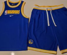 Nike Golden State Warriors NBA Basketball Kit - age 10-12 size 150-160cm