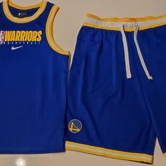 Nike Golden State Warriors NBA Basketball Kit - age 10-12 size 150-160cm