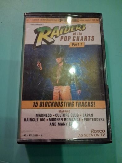 6 Pop Music Cassette Tapes