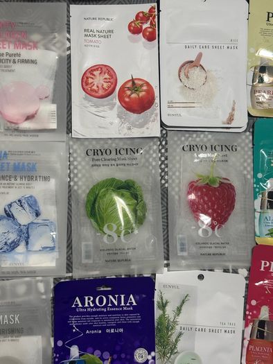 Korean sheet masks new