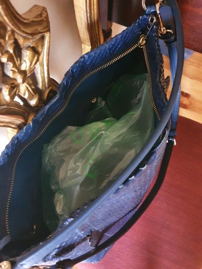 Coach Scout Python Embossed Hobo handbag