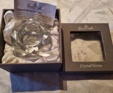Rosenthal crystal candlestick
