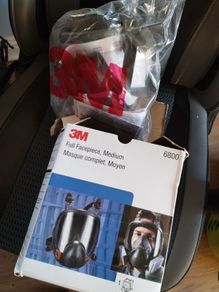 3m Full face respirator ( 6800)