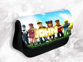 Personalised Any Name Roblox Pencil Case Make up Bag School Kids Stationary