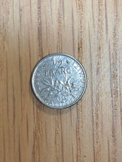 France 1/2 Franc Coin