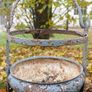 Victorian Cast Iron Cauldron 1800s Flower Pot Image 2