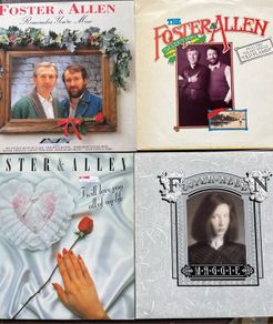 Joblot of 4 foster and Allen vinyl record in vg condition 4 euros each