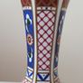 Aynsley "Imperial" fine bone china vase with 22 karat gold accents  height 16cm Image 6