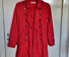 Womens Red French Connections Coat