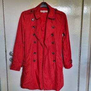 Womens Red French Connections Coat