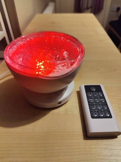 Rotating light with music for baby and RC