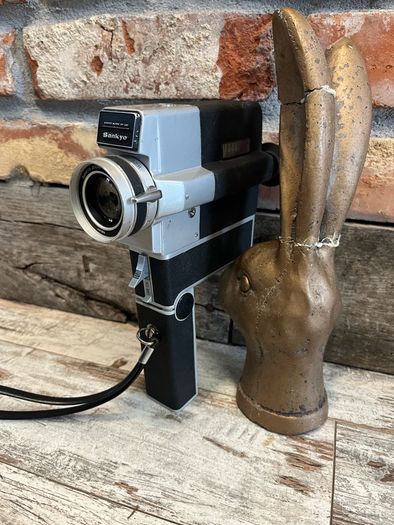 vintage movie camera