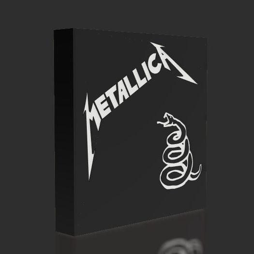 Metallica Black Album Lightbox