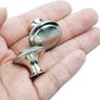 NEW SALE | 12PCS Cabinet Knobs, Premium Door Drawer Knobs Dresser Pull Knobs, Round Cupboard Handles Drawer Handles with Screws, for Kitchen Bedroom Furniture Image 6