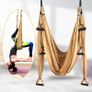 EU UK Innovative Yoga Aerial Yoga Swing in Quick installation Complete Aerial Yoga Hammock Set Carabiner Hook with Smooth Edges Image 3