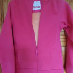 New warm pink fleece tag attached