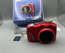 Canon PowerShot SX150 IS 14.1MP Digital Camera Red - Boxed