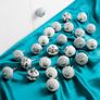 Grey and White Ceramic Premium Quality Door Knobs Set of 12 Assorted Designs Handmade,Vintage, Shabby Chic, Interior Furniture, Cabinet Cupboard Wardrobe Drawers Pulls Handles (FREE POSTAGE) Image 3