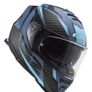 LS2 FF800 Storm II, Size L, Full Face Helmet Racer Matte Blue Image 3