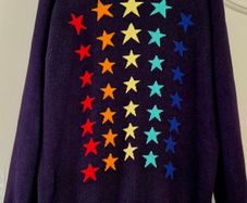 Sugarhill Brighton jumper rainbow colours