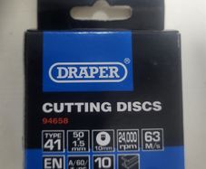 Draper 10mm Cutting Discs