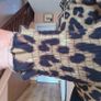 Open Shoulder Animal Print Top, size 8 Image 9