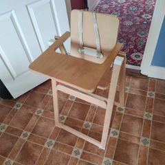 Supaflat High Chair Flat folding