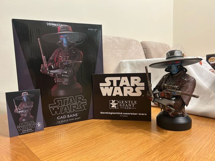 Cad Bane Star Wars Gentle Giant Mini Bust