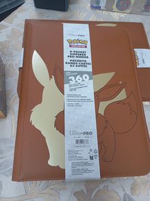 pokemon ultra pro 9 pocket zip binder Eevee