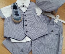 6 -12 months 4 piece outfit and shoes