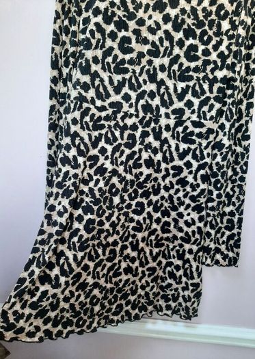 New leopard print dress tag attached