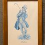 set of four vintage golfer's, Image 3