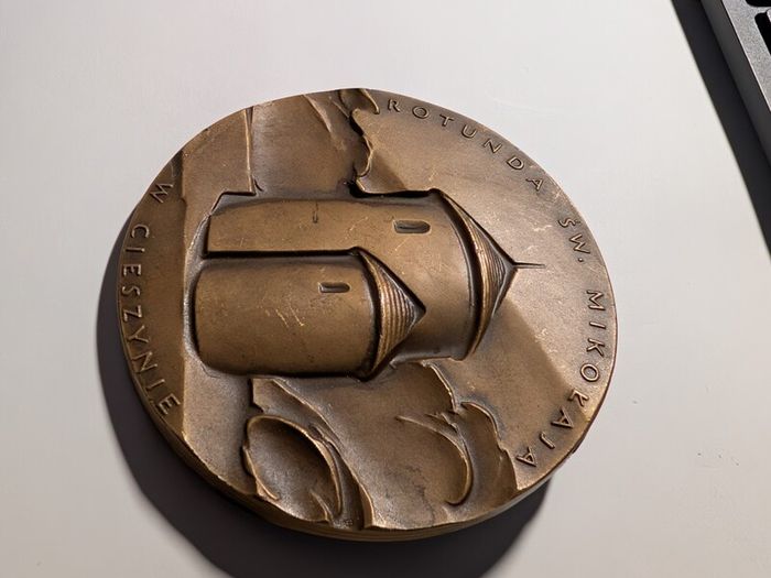 Large Polish commorative medal