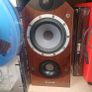 Tannoy  Flagship Dimension Range Eyris one speakers solid walnut absolute stunning looking and sound to match Image 8