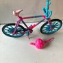 Vintage Mattel 1995 Barbie Doll Biking Fun Bike Image 3